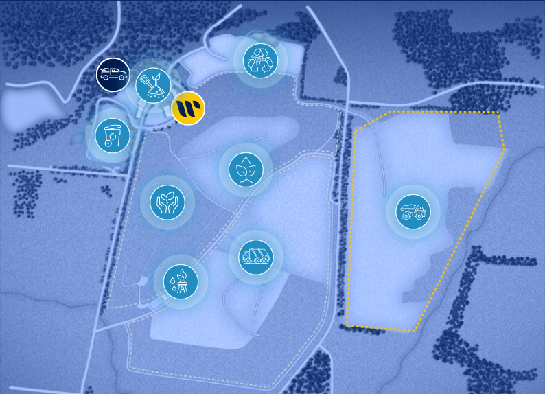 Mobile Map of Niagara Resource Recovery Campus